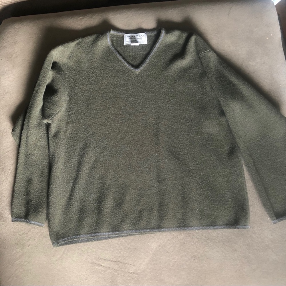 Work Wear Wool Sweater